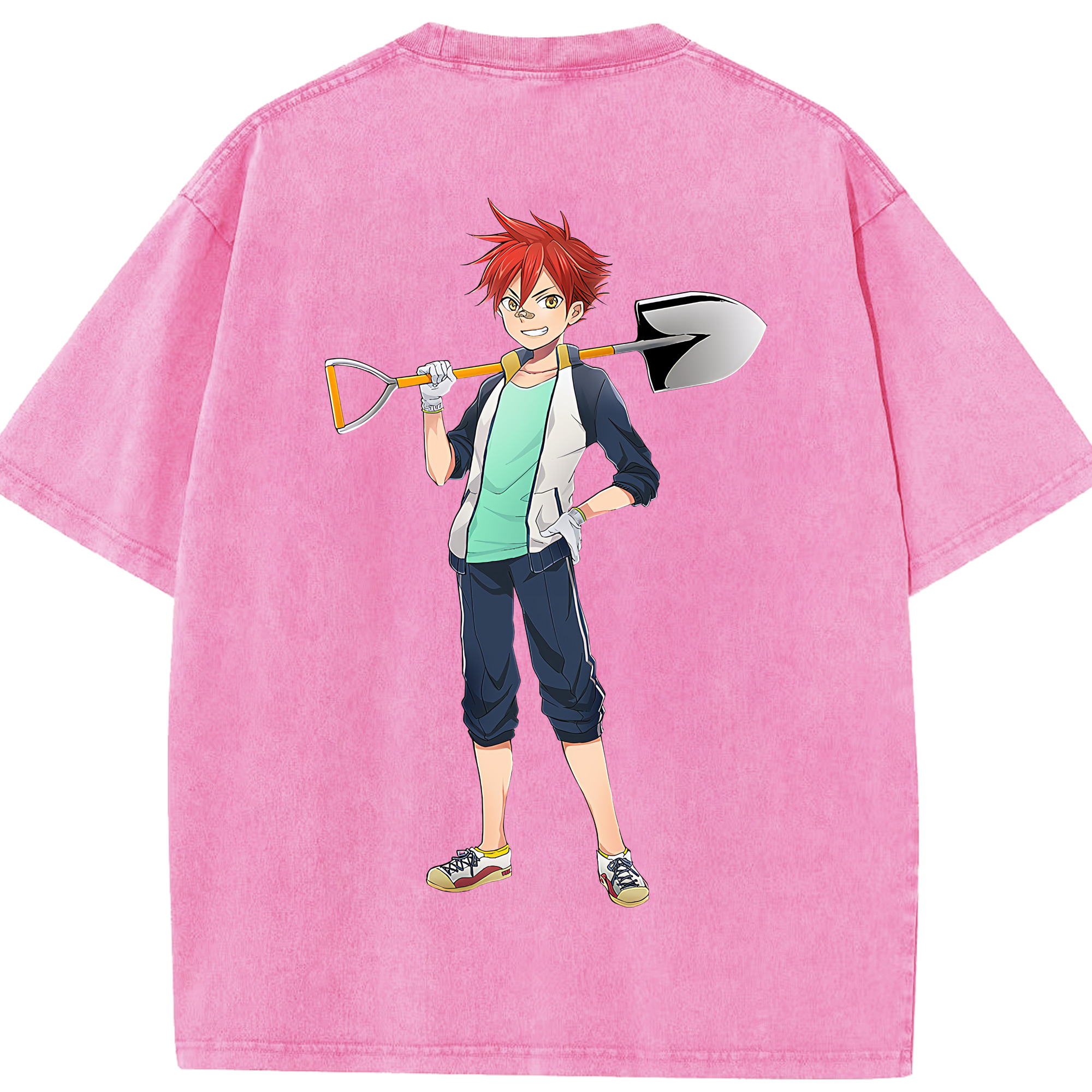 （画像用） 刀剣乱舞 Touken Ranbu 綿100% ヴィンテージ風 半袖Tシャツ（背面プリント）